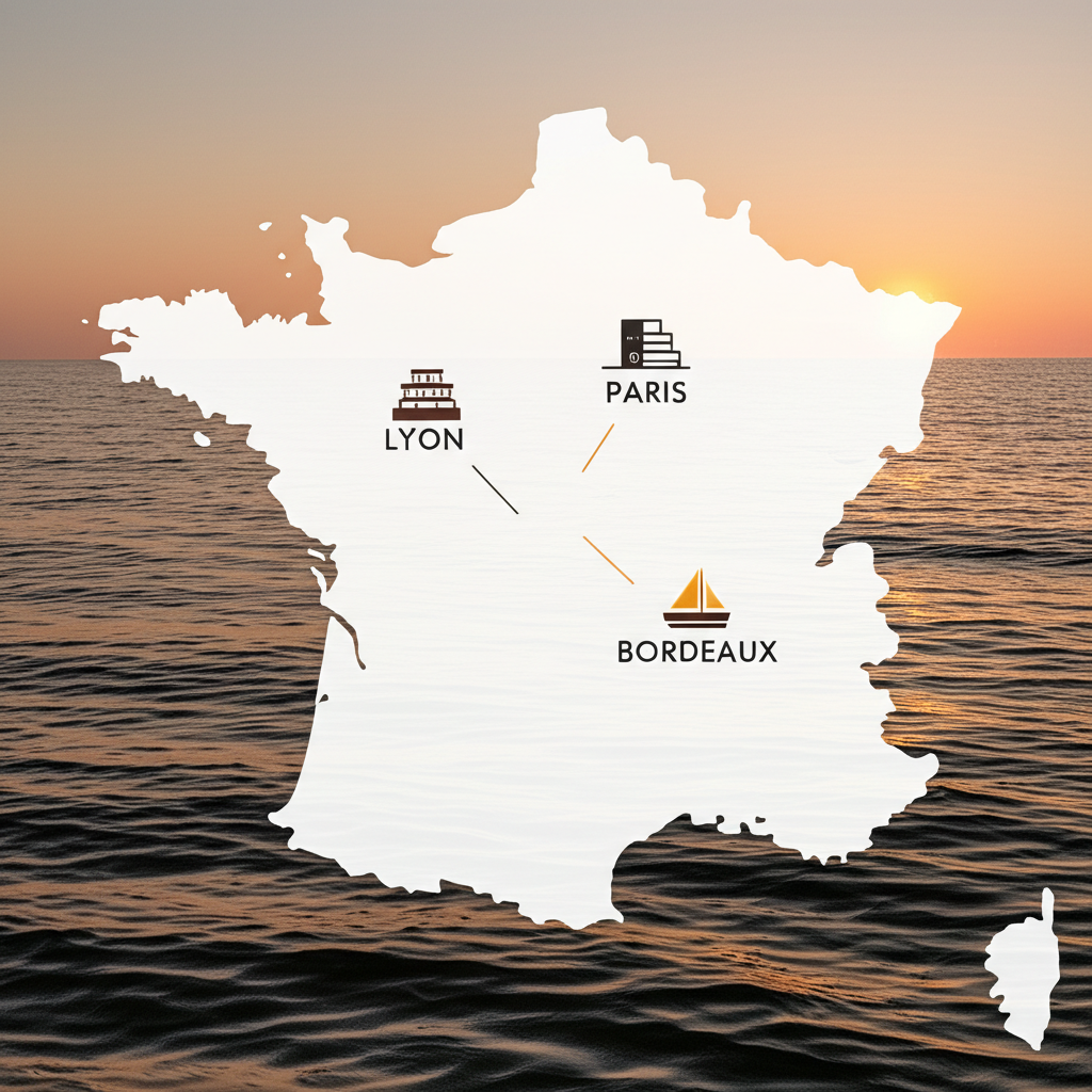 Carte des agences